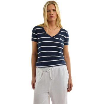 Nautica Camiseta Hosta para mujer