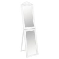 espejo de pie blanco 50x200 cm vidaxl
