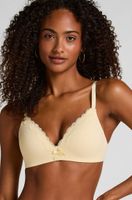 hunkemoller sujetador preformado sin aros lola amarillo