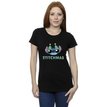 Disney Camiseta Stitchmas para mujer