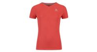camiseta de manga corta para mujer odlo f dry naranja