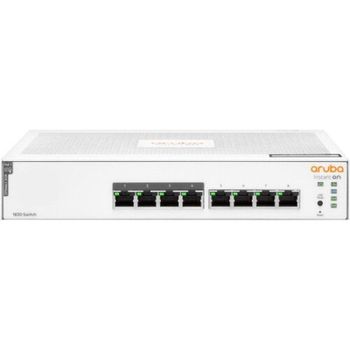 HPE Instant On 1830 Switch 8 Puertos 4p Clase 4 PoE 65W Gestionado L2 Gigabit Ethernet 1U