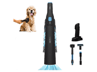 aspirador de mano - cecotec conga rockstar micro animal 200 w 20 kpa 40 min 2en1 especial mascotas accesorio tapiceria base carga titanium