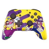 mando hori horipad wario y waluigi personalizable inalambrico para switch