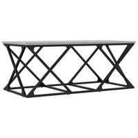 mesa de cafe - mesa de centro madera de ingenieria gris sonoma 100x49x40 cm