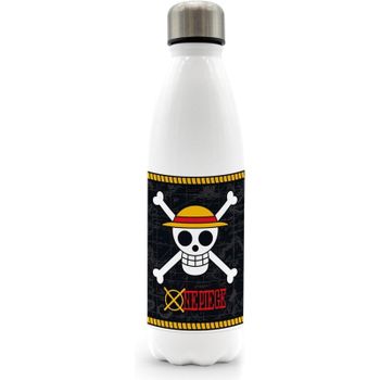 Botella Metálica Isotérmica One Piece Straw Hat Crew 500 Mls