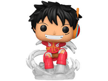 Figura Funko Pop! - Plus: One Piece Monkey D. Luffy, Vinilo, 9 cm
