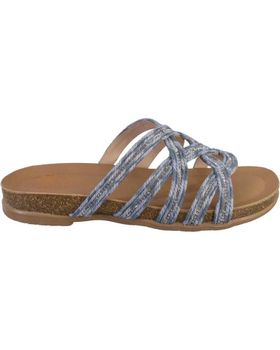 de PORRONET 3017 ZUECOS O MULES DE MUJER AZUL