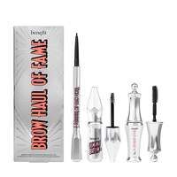 benefit gifts and sets brow haul of fame brow basics set shade 4 warm deep brown worth gbp55