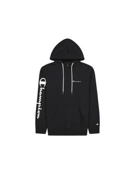 Sudadera Champion Hooded Half Zip Hombre Black