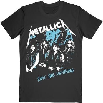 Metallica Camiseta manga larga Ride The Lightning para mujer