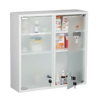 botiquin con cerradura y puertas dobles xxl