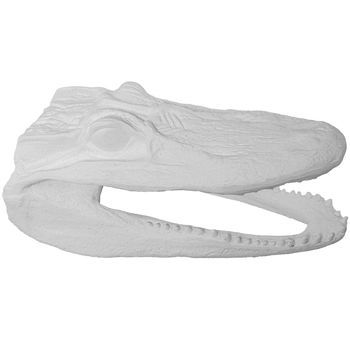 Figura Cocodrilo Blanco