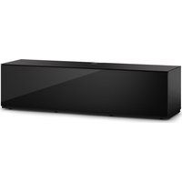 sonorous studio 160 1650 mm tv stand - black black