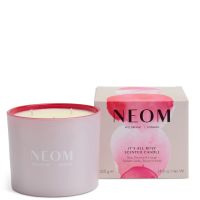 neom wellbeing its all rosy 3 wick candle