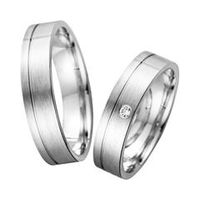 alianzas con diamantes anchura 5 mm