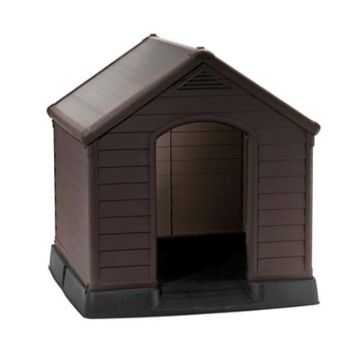 Keter Caseta Marrón para Perros Grandes (Perros , Casetas y puertas) - 95x99x99 cm959999