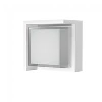 aplique de exterior led creek cuadrado cct 15w