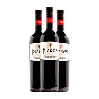 Picres Vino Tinto Picrés Ribera Crianza 75 Cl 14% Vol. (pack De 3 Unidades)