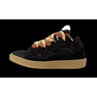 lanvin deportivas moda leather curb black para mujer