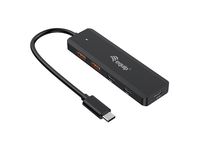 hub usb-c equip life 128966 usb 32 10gps 2xusb-c 2x usb-a compatible thunderbolt 34