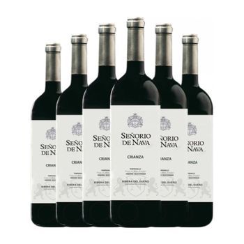 Señorío De Nava Vino Tinto Ribera Crianza 75 Cl 13.5% Vol. (pack De 6 Unidades)