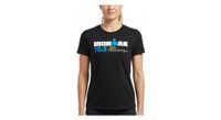 camiseta negra de manga corta ironman 70 3 jonkoping para mujer