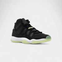 nike deportivas moda jordan 11 retro black barely volt gs para mujer