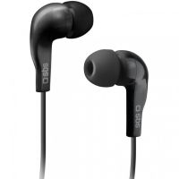 sbs mix 10 auriculares estereo in-ear con microfono integrado negros