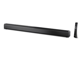 Barra de sonido - Sharp HT-SB145, Bluetooth, 150 W, Reproducción USB, compatible con: MP3/WAV/FLAC, Montaje en pared o sobremesa, Negro
