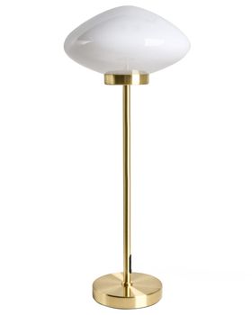 Lámpara de mesa  metal dorado