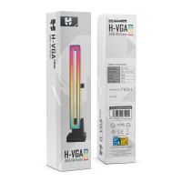 soporte para tarjeta grafica nox hummer h-vga argb base magnetica iluminacion argb