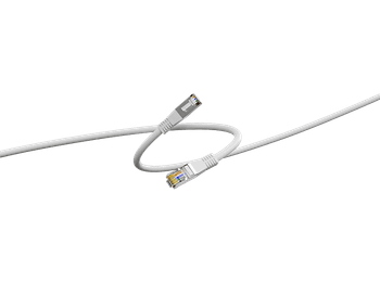 Cable de red - ISY IPC-1019, Cat-5e, 5m, 1 Gbps, RJ-45, Blanco