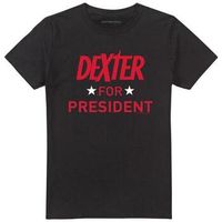 dexter camiseta for president para mujer