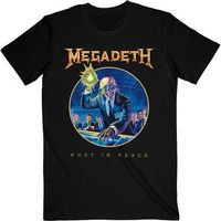 megadeth tops y camisetas rust in peace anniversary para mujer