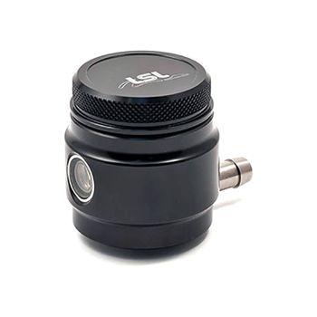 Depósito cilindro maestro LSL 19ml conexión lateral negro