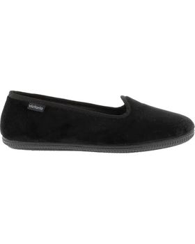 de VICTORIA 49114 ODA SLIPPER TERCIOPELO NEGRO