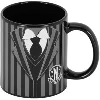 taza uniforme wednesday ceramica 380 mls