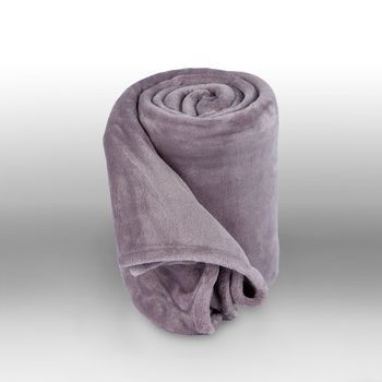 Plaid Poliéster 230 X 240 Cm - Secuoya - Burrito Blanco