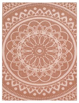 Alfombras de interior y exterior Breezy naranja 240x340 cm