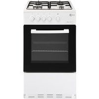 flavel fsbg51w 50cm gas cooker - white white