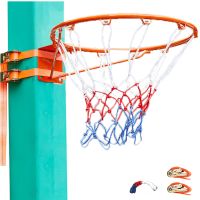 aro de baloncesto sin perforacion para ninos y adultos aro de baloncesto estandar para interiores y exteriores cesta colgante equipo de entrenamiento de red 3545cm