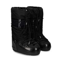 moon boot botas planas mujer - negro talla 3941