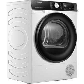 Secadora de condensación Hisense DH3S802BW2 8 kg Clase D con bomba de calor