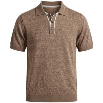 Jeordie's Polo 60686 POLO MM C/CONTRASTI-374 NOCE para hombre