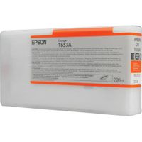 epson t653a c13t653a00 orange original ink cartridge