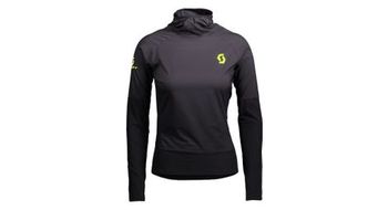 Maillot de manga larga scott rc run negro de mujer