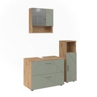 conjunto de muebles de bano de 3 piezas irma 3 partes vicco