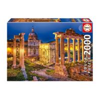 educa - puzzle de 2000 piezas foro romano incluye pegamento fix puzzle 14 anos educa 19619
