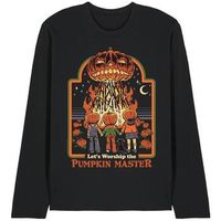 steven rhodes camiseta manga larga pumpkin master para mujer